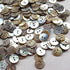 New Upick 11/13/15/23mm 100pcs Shell Buttons Sewing Craft Buttons 2 Holes (18mm)...