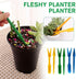 Mini Garden Hand Succulent Transplanting Tools,Widger Plastic Seedlings Dibber Sowing Digging Mini Garden Hand Tools for Home Garden,Pack of 2 Han...