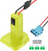 Power Wheels Adapter for Ryobi 18V Battery Adapter Power Wheels Battery Converter Kit with Fuse & Switch and Wire Harness Connector 12AWG Wire for...