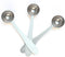 Apace Living Tea Scoop (Set of 3) - Stainless Steel Measuring Spoons for Loose Leaf Tea, Coffee and More (M, Silver)...