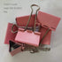 Large Binder Clips Pink Color 2" / 2 inches / 50 mm a Little bit Scratch Jumbo (Huge) Paper Clips (6 PCS, Pink)...