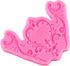 Baroque Fondant Molds Scroll Border Lace Silicone Molds Relief Flower Mold For Cake Decorating Cupcake Topper Chocolate Candy Gum Paste Polymer Cl...