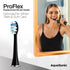 AquaSonic Proflex Replacement Brush Heads | ADA Accepted | for Whiter Teeth & Gum Care | Compatible with Many AquaSonic Toothbrush Handles (3 Pack...