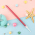 12 Count Long Thin Red Birthday Cake Candles in Holders for Birthday Wedding Party Cupcake Decorations Tall Candle...