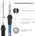 Soldering Iron Kit, 11-in-1 60W 110V US Plug Adjustable Temperature Electric Soldering Gun Welding Tools with for Soldering and DIY Solder Electro...
