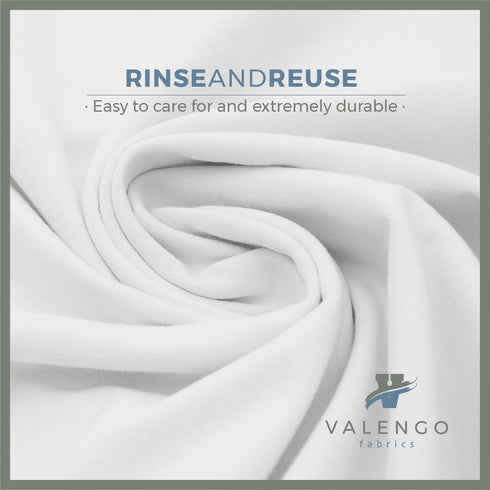 VALENGO New Lint Free Rags 100% Cotton Cloth, Soft Tshirt Rags, Lint Free Cloth for Staining Wood, Cast Iron, Rags for Cleaning, Dusting, Polishin...