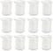 Coopay 12 PCS 100 ml Silicone Measuring Cups for Resin Non-Stick Mixing Cups Glue Tools, Precise Scale for for Resin DIY Craft Jewelry Making...
