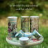 Alice in Wonderland Tea Party Washi Tape Set, Reusable Sticker Tape Roll, Versatile Crafting Supplies, Extra Long Tape, 10 Meters (394 Inches) Lon...