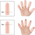 tifanso 12 PCS Finger Cots - Finger Protectors Gel Finger Gloves Covers Fingertip Sleeves Guards for Cracked Skin, Trigger Finger and More, Large ...