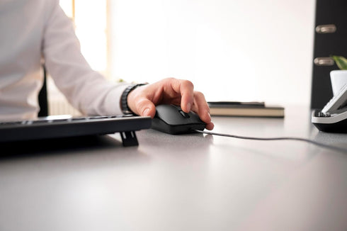 Cherry Corded Mouse. Simple Durable and Reliable Office Mouse. 3-Button with Scroll Wheel. USB Plug N Play. MC 1000...