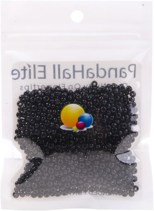 PH PandaHall 1900 Pcs 8/0 Glass Seed Beads, 3mm Round Waist Beads Mini Spacer Beads for Earring Bracelet Necklace Choker Jewelry Making Halloween ...