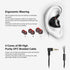 in-Ear Monitors in Ear Headphone Earbuds Wired Earphone Dual Drivers Headphone with MMCX Detachable Cables,Noise-Isolating Comfort Earbud for Musi...