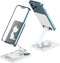 360° Rotating Cell Phone Stand, Multi-Angle Fully Adjustable Foldable Desktop Phone Holder Cradle Dock, Non-Slip Portable Foldable Desktop Phone S...
