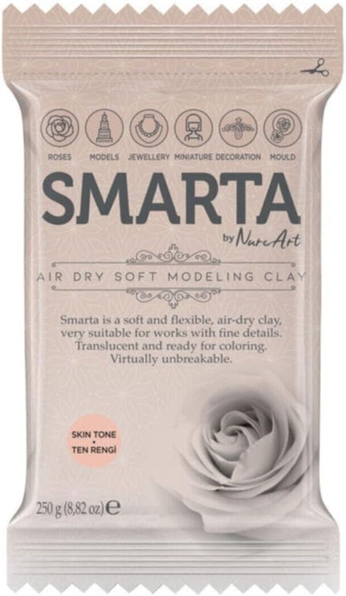Smarta Air Dry Soft Modeling Clay 250g (Beige)...