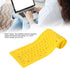 ASHATA Foldable Silicone Keyboard USB Wired Keyboard Mute Waterproof Rollup Keyboard for PC Laptop Notebook, 2 Color, 108 Keys(Yellow)...