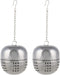 Metal Cool Japanese Tea Infuser - Pack of 2 - Large Stainless Steel Loose Tea Steeper for Kettle - Chinese Tea Cage Balls Dishwasher Safe...