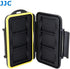 JJC MC-XQD6 Ruggard XQD Card Case, Shockproof XQD Case, Water-Resistant XQD Case Case, Rubber Sealed Ergonomic Locking Easy Carrying Memory Card C...