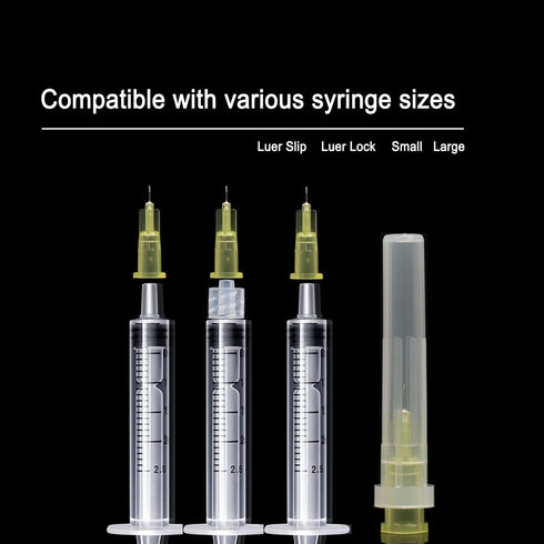 30 Ga 8mm 5/16 Inch Luer Lock Lab Supplies,Industrial Dispensing Accessories,Pack of 100(30g-8mm)...