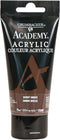 GRUMBACHER Academy Acrylic Paint, 75ml/2.5 Ounce Plastic Tube, Burnt Umber (C024P)...