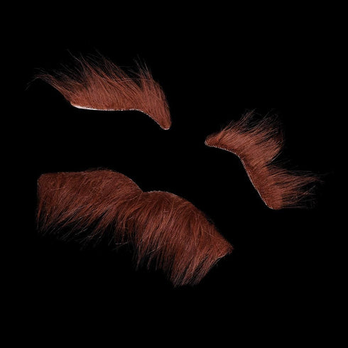 TINKSKY Novelty Costumes Self Adhesive Fake Eyebrows Beard Moustache Kit Facial Hair Cosplay Props Disguise Decoration for Masquerade Costume Part...