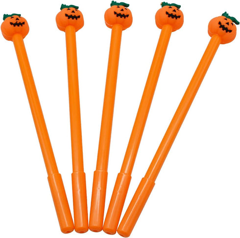 Maydahui 30PCS Halloween Pen Funny Pumpkin Shape Rollerball Pen Cute Kawaii Pens Novelty Pen Black Gel Ink for Party Office School Halloween...