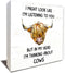 Farmhouse Home Wooden Box Sign, Funny Cow Sign Highland Cow Print Stuff Cow Decor, Table Counter Decor, Dinning Room Cabinets Decoration, Office H...