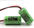 elxjar (2-Pack) 3V 1100mAh CR17335SE-R PLC Lithium Battery, Replacement for SANYO CR17335SE-R, CR17335 with Plug Wire, B9712T...