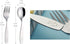 Exzact Children Flatware 6pcs - 3 x Forks, 3 x Spoons - Toddler Utensil Kids Silverware Cutlery Stainless Steel - Dishwasher Safe...