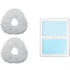 Replacement Parts - Replenishment Kit Compatible with Narwal T10 Robtic Vacuum Cleaner Robot, Microfiber Mop Pads, 60 Detergent Sheets (62, White)...