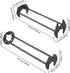 Basin Wrench, Set 7 Sizes Universal Under Sink Plumbers Multifunctional Carbon Steel Faucet, Four-claw Hexagon for Kitchen Bathroom (2 PCS), BS-00...