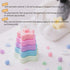 Promise Babe Stacking Toys, Silicone Stacking Rings Teething Toy with Star Shape, Soft Building Blocks, Montessori Early Educational Toy for 6 Mon...
