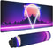 Retro Vaporwave Gaming Mouse Pad Cool Desk Mat Synthwave Neon Large XL Long Extended Pads Big Mousepad for Home Office Decor Accessories...