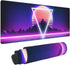 Retro Vaporwave Gaming Mouse Pad Cool Desk Mat Synthwave Neon Large XL Long Extended Pads Big Mousepad for Home Office Decor Accessories...