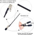 Model Painting Stand Base Holder and 12PCS Bendable Alligator Clip Stick Set Modeling Tools for Airbrush Hobby Model Parts...