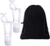 40 Pieces Christmas All-in-One Light Clips Gutter Clip Shingle Clip Plastic Light Hangers Work on C7 and C9 and Mini Lights (White)...