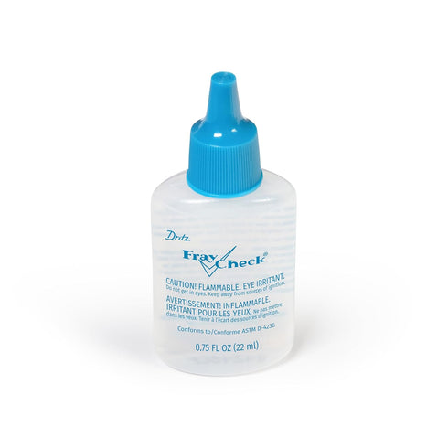 Dritz Fray Check Liquid, 3/4 Fluid-Ounce, 1 Count, Clear Seam Sealant, 0.75 Fl oz...