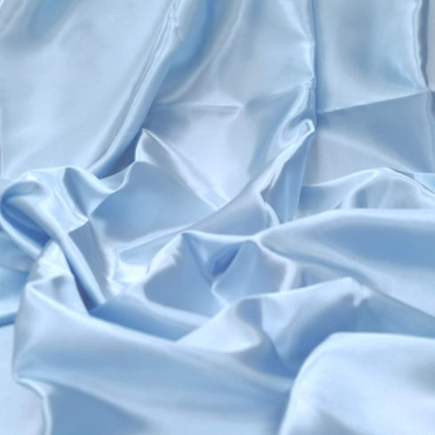 Satin Fabric for Costumes and Crafting 58 Inches Width by The Yard Entelare(Light Blue 1Yard)...