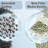 driamor 16 Pack Filter Cartridges for Top Fin EF-S Element and BF5 BETTAFLO Filter, Thickened Fish Tank Replacement Filters Cartridge with Zeolite...