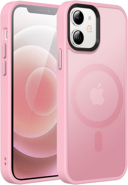 Upgraded Magnetic for iPhone 12 Case/iPhone 12 Pro Case, Compatible with Magsafe, Mil-Grade Protection, Yellowing Resistant, Anti-Scratch, Phone C...