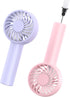 MORECORE Mini Handheld Fan for Kids - 3 Powerful Adjustable Speeds, 8HR Run Time, USB Rechargeable, Cute Design Fan with Lanyard for Girls Teens P...
