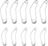 Create idea 200Pcs Curved Safety Pins Curved Security Pins Quilting Basting Pins Curved Basting Pins Office Accessories for Crafting Quilting Sewi...