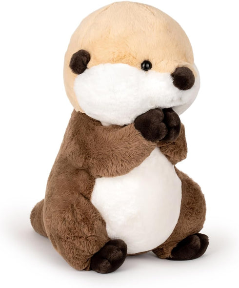 Otter Stuffed Animal 15.7" Cute River Otter Plush Standing River Otter Plush Toy Christmas Birthday Gift for Kids Children Girls Boys...