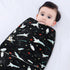 BlueSnail Baby Swaddle, Soft and Comfortable, Newborn Easy Wrap Receiving Blanket, Suitable for 0-3/3-6 Months (Black, 0-3 Months)...
