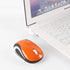 elec Space Mini Small Wireless Mouse for Travel Optical Portable Mini Cordless Mice with USB Receiver for PC Laptop Computer (Orange)...