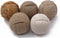 Roorkee Instruments 5pcs 2.5 Inch Rustic Nautical Decorative Spherical Natural Jute Rope Cotton Ball Home Tabletop Décor Vase & Tray Bowl Filler...
