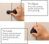 Cabinet Locks for Babies and Child Safety, 4 Pack Childproof Latches with Adhesive for Drawer Cupboards Closet and Pantry Door, Baby Proofing Frid...