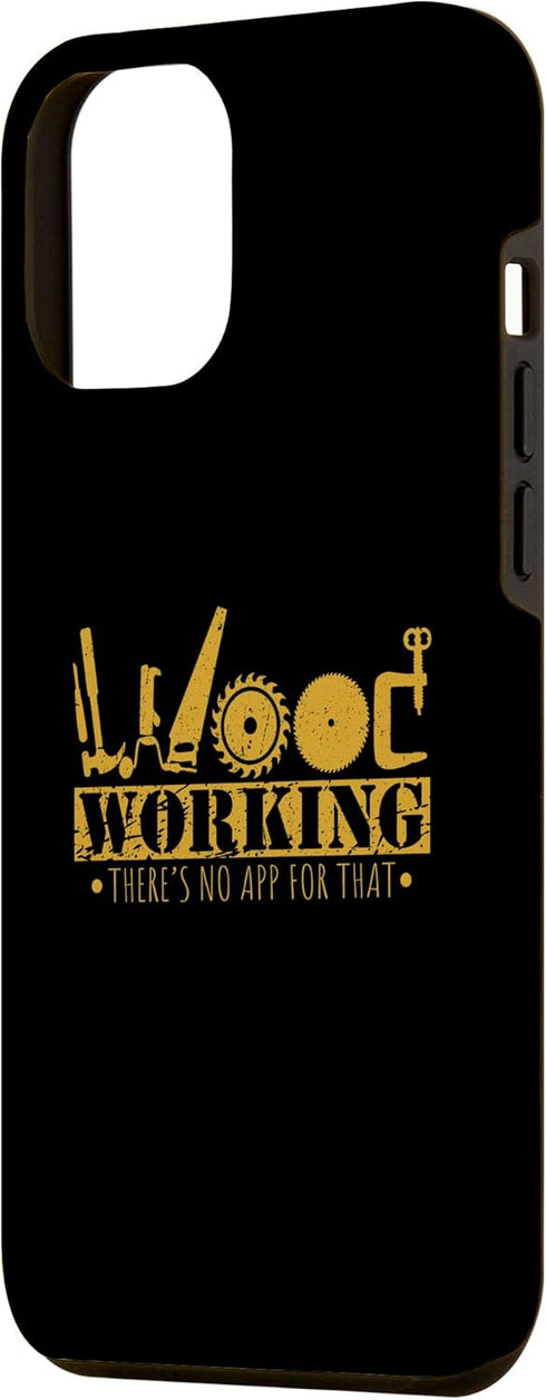 iPhone 12 Pro Max Contractor Gift Woodworking Tools Wood Worker Humor Handyman Case...