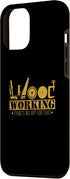 iPhone 12 Pro Max Contractor Gift Woodworking Tools Wood Worker Humor Handyman Case...