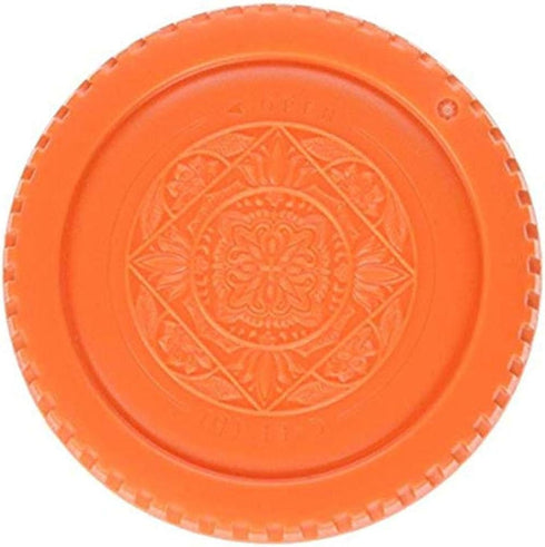 Fotodiox Orange Designer Body Cap Compatible with Canon EF and EF-S Mount Cameras...