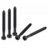 uxcell Hex Lag Screws 1/4" x 2-1/2" Carbon Steel Phillips Head Half Thread Self-Tapping Bolts for Deck Building or Joining Lumber 10pcs...